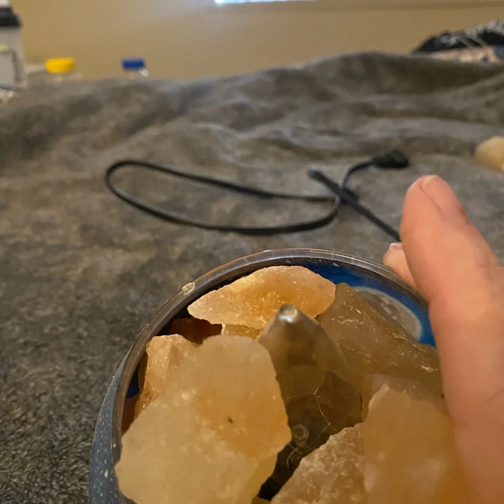 Celestial Himalayan diffuser lamp